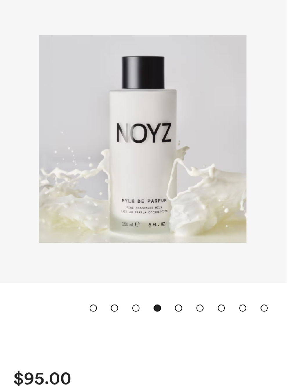 NOYZ Only Human Mylk de Parfum NEW Full Sized 150ml - Picture 13 of 13
